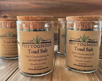 Toad Salt - A salt for self-overcoming and morphogenesis