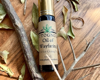Wayfairing Anointing Oil - An oil blend for the safe travels in the Greenwood