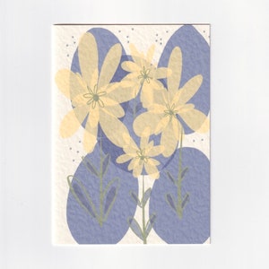 Cartão de felicitações Yellow Daisy / Cartão de notas para todas as ocasiões