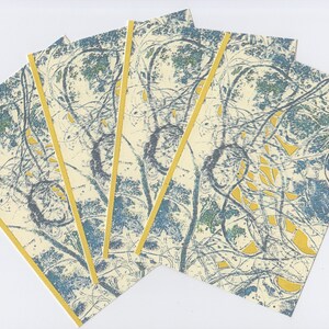 Abstract Art Postcard Prints/ 4 Mini Prints /A6 Flat Cards