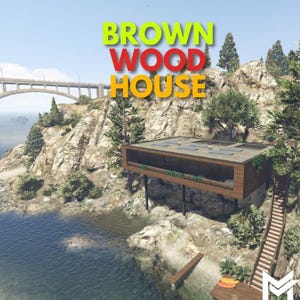 FiveM, Brown wood house, Club MLO , Mechanic, Nice MLO, Optimized, Mod, High Quality, Roleplay, Game pack, MLO Pack, Mafia house, Mansion,