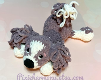 PUPPY Stuffie - READY to Ship - Spaniel Puppy - Age 3+ Toy - Keepsake