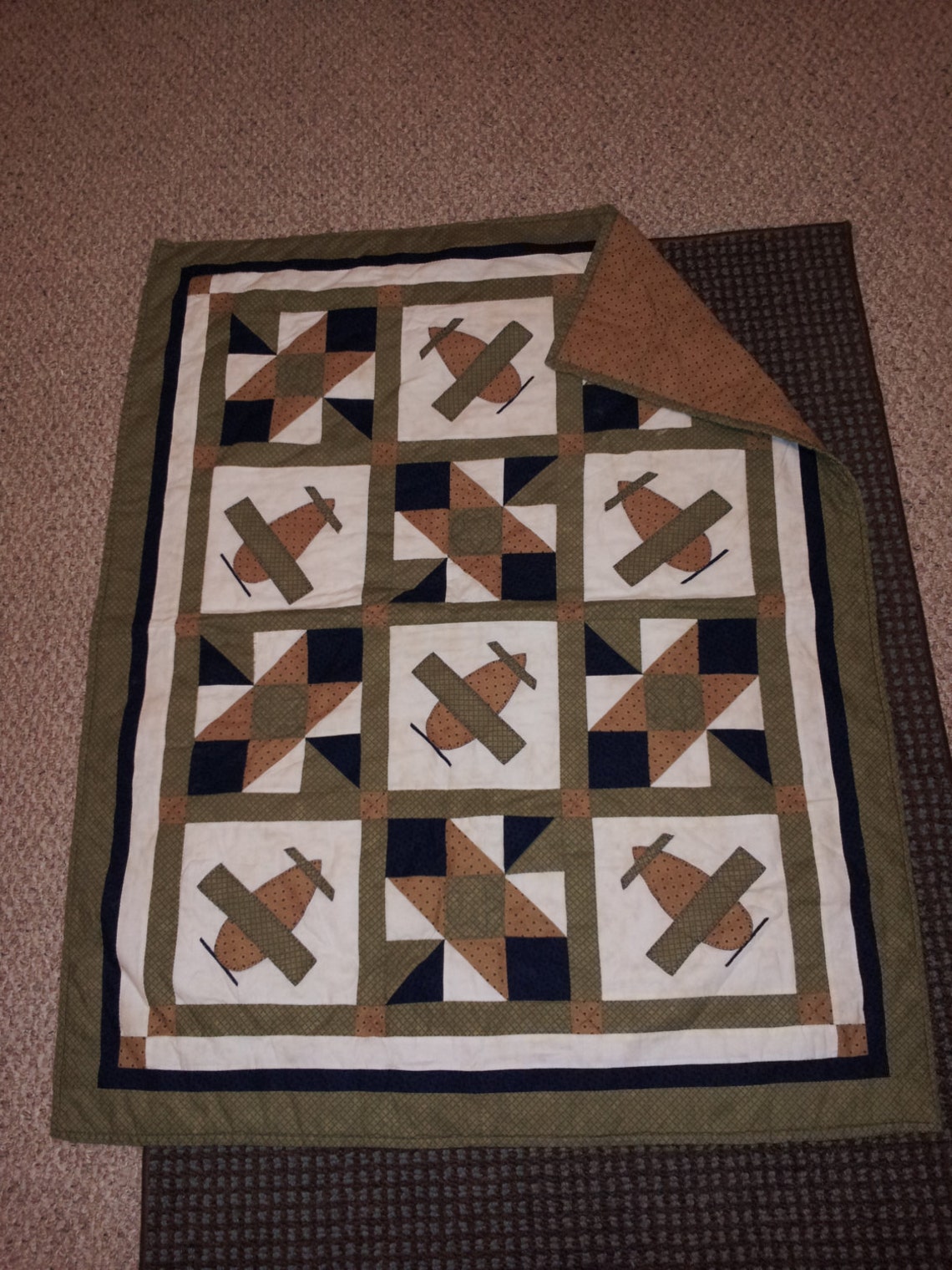 Airplane Baby Quilt PATTERN - PDF - Boy or Girl - Throw Quilt - EASY - Etsy