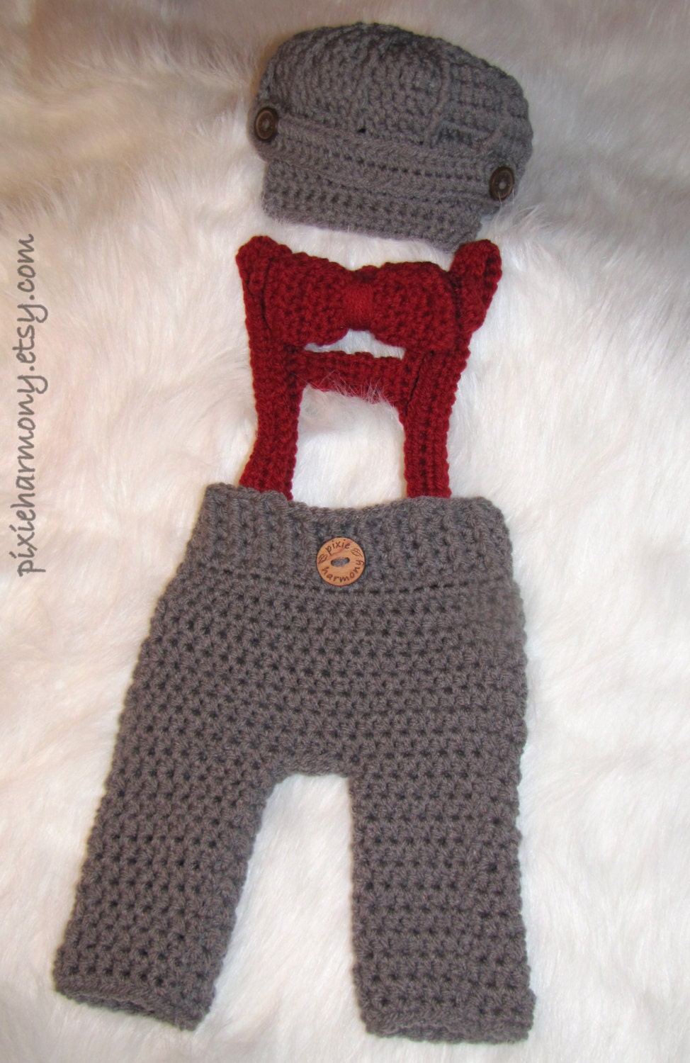 Baby BOY Hat Set 3 Piece Newsboy Longie Pant Set w Etsy