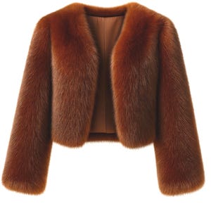 women real mink fur short jacket