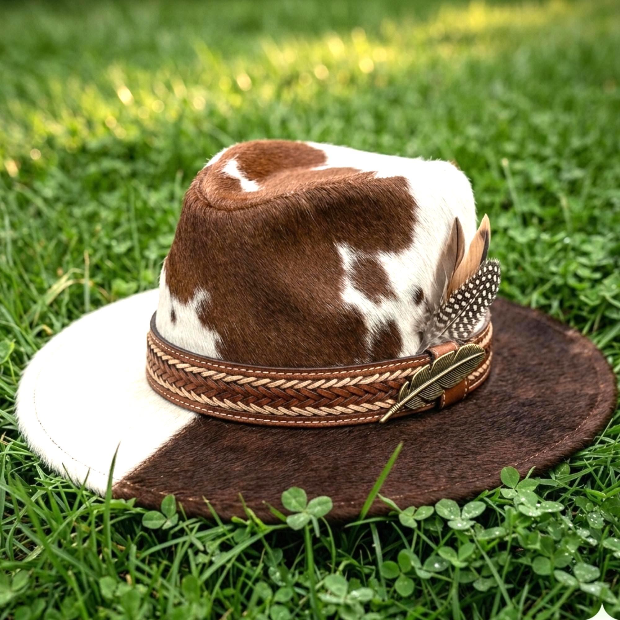 Rust Fedora Felt Hat style with Southwestern Patterned Band Stagecoach Rodeo King 7X 4 1/2 main image 4