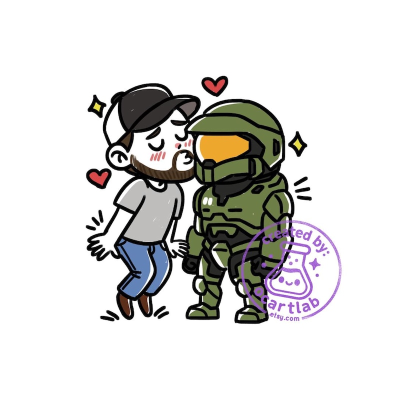 Yumeship Comfort Character Commission | Personalized Anime Couple Art | Doodle Portrait Drawing image 6