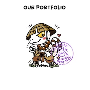 Custom Doodle PFP | Digital PNG Avatar | Cute Chibi Profile Picture | Streamer & VTuber Commission