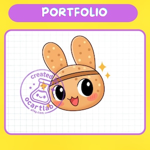 YouTube PFP | Custom Chibi Illustration | Anime Commission | VTuber Character | YCH OC Art Drawing image 8