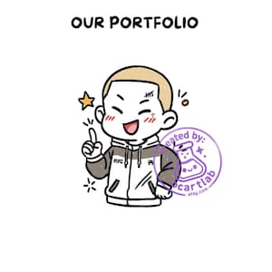Custom Doodle PFP | Digital PNG Avatar | Cute Chibi Profile Picture | Streamer & VTuber Commission