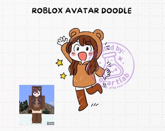 Custom Roblox Doodle Avatar Commission I PBB Art