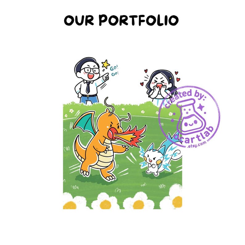 Custom Doodle PFP | Digital PNG Avatar | Cute Chibi Profile Picture | Streamer & VTuber Commission