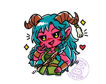 Custom DnD Character Commission Fantasy Doodle Art | RPG Character Portrait | Original Character Drawing | PFP Doodle Art
