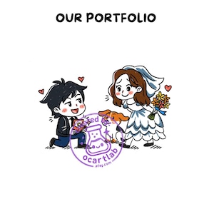 Custom Doodle PFP | Digital PNG Avatar | Cute Chibi Profile Picture | Streamer & VTuber Commission | Cartoon Headshot or Full Body