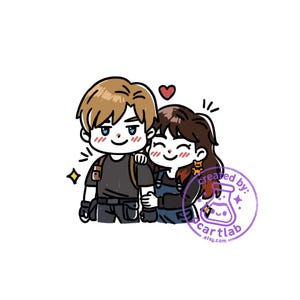 Yumeship Comfort Character Commission | Personalized Anime Couple Art | Doodle Portrait Drawing image 5