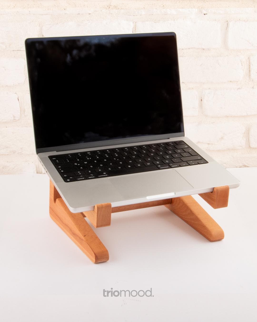 Support pour ordinateur portable, support pour ordinateur portable, support en bois pour ordinateur portable, bois, rehausseur pour ordinateur portabl