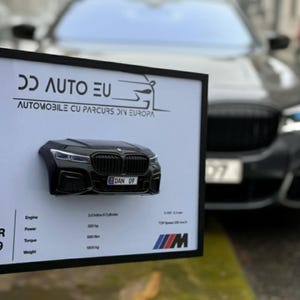 3D Car Replica Personalized Fully Customizable Framed Automotive Art Gift for Car Lover Man Cave Decor Custom Model Home Office Sculpture