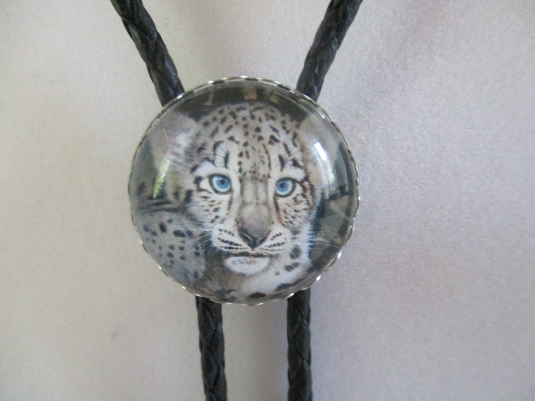 snow leopard tie