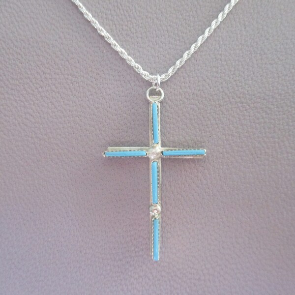 Turquoise Cross - Etsy