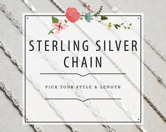 Sterling Silver Filled Chain