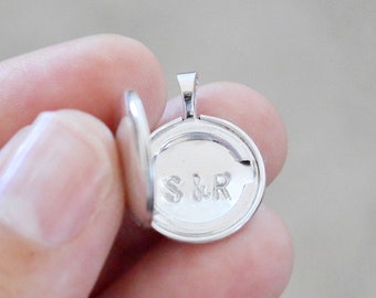 Small Letter Stamping Service - Personalize any locket