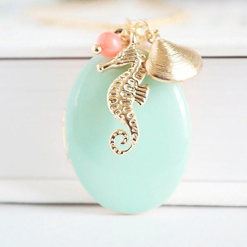 Nautical Seahorse /& Sea Shell Charms