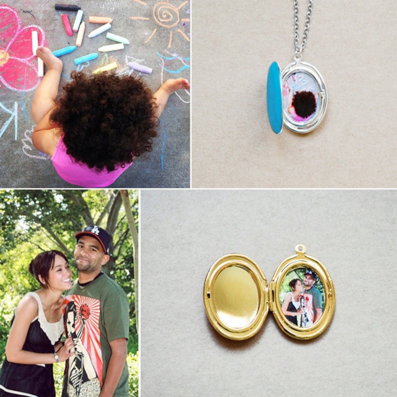 Add a Photo & Engraving Easily personalize a locket with your special memory image 6