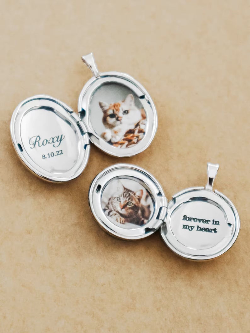 Add a Photo & Engraving Easily personalize a locket with your special memory image 4