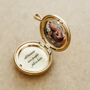 Add a Photo & Engraving Easily personalize a locket with your special memory image 2