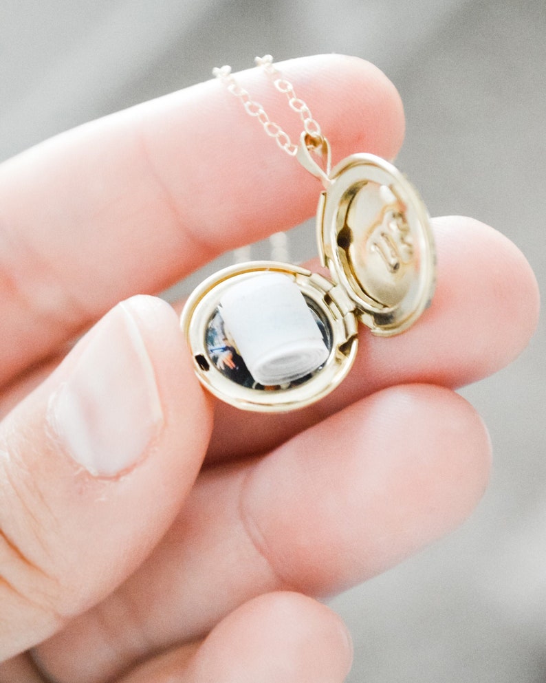 Add a Locket Message Easily Personalize a Locket With a Etsy