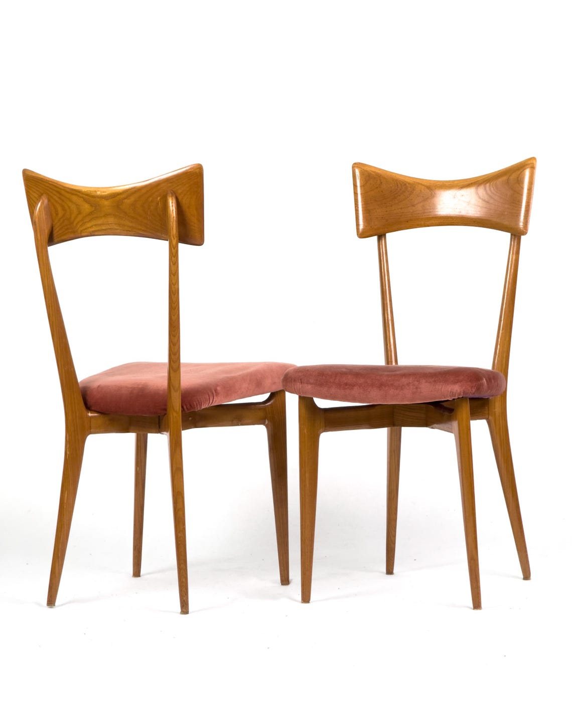 Set of 6 vintage Dining Chairs by Ico Parisi for Ariberto Colombo, Cantù, foto 2 de 5