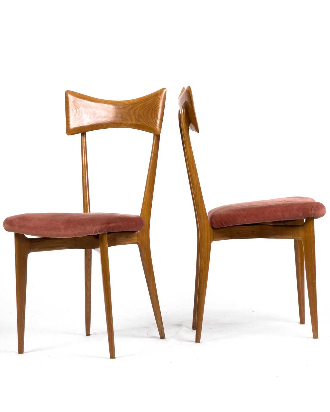 Set of 6 vintage Dining Chairs by Ico Parisi for Ariberto Colombo, Cantù, foto 3 de 5