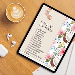 ADHD Digital Planner | Hyperlinked & Interactive | Daily and Weekly Organizer | Task Manager | Productivity Planner | Digital PDF