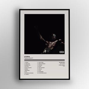 Travis Scott - Utopia Poster