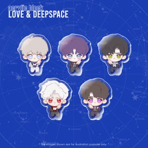 Love & Deepspace | Witnessed by Deepspace Acrylic Block