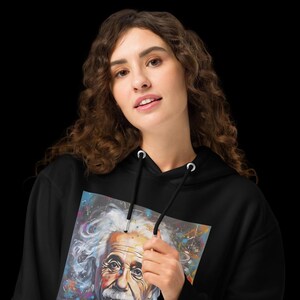Einstein Unisex essential organic hoodie
