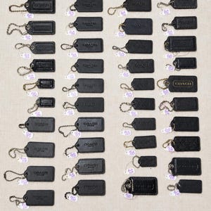 Vintage Coach Tags - Etsy