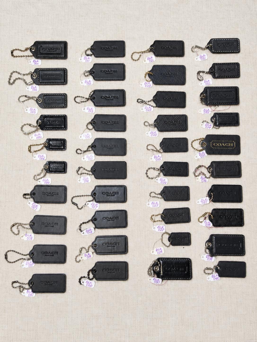 Coach Replacement Tags - Etsy