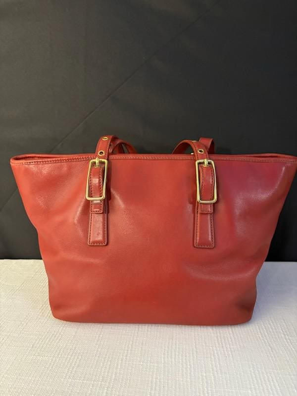 COACH Vintage 9847 Legacy West Market Tote Red - Etsy