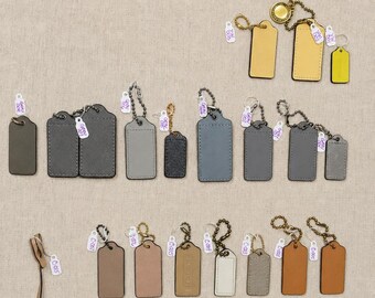 Individual Vintage Coach Bag Tags and Charms..assorted Sizes