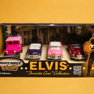 MATCHBOX ELVIS No.1 ミニカー 4台セット 2001 Matchbox Elvis Presley