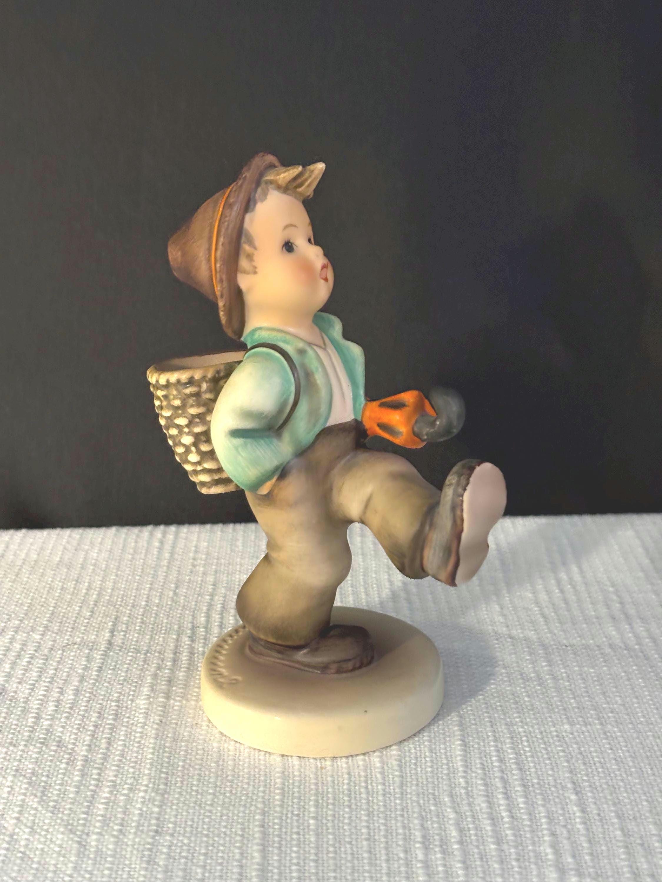 Hummel Figurine Boy With Basket - Etsy