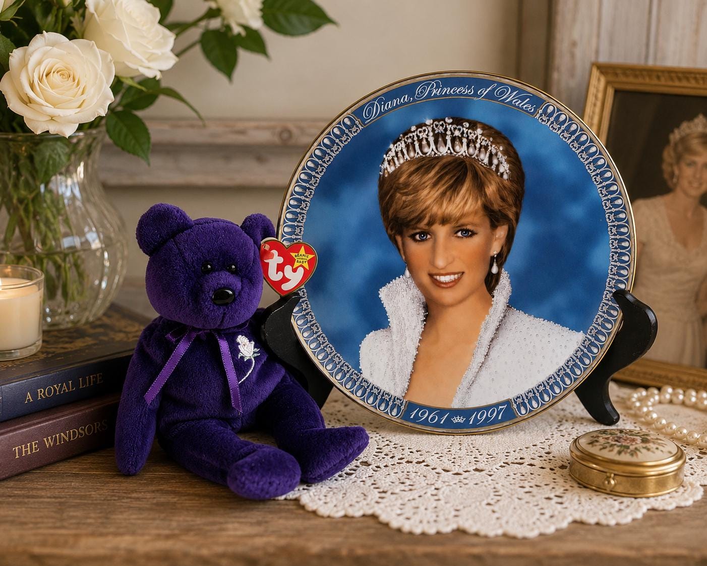 Princess Diana Franklin Mint Plates - Etsy