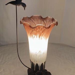 Eternal Dragonfly Sculptured Bronze Lamp