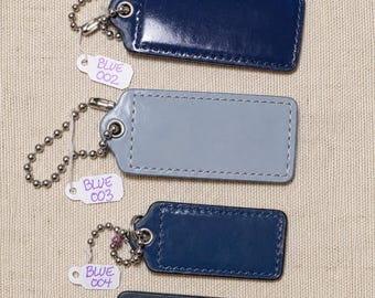 Individual Vintage Coach Bag Tags and Charms..assorted Sizes