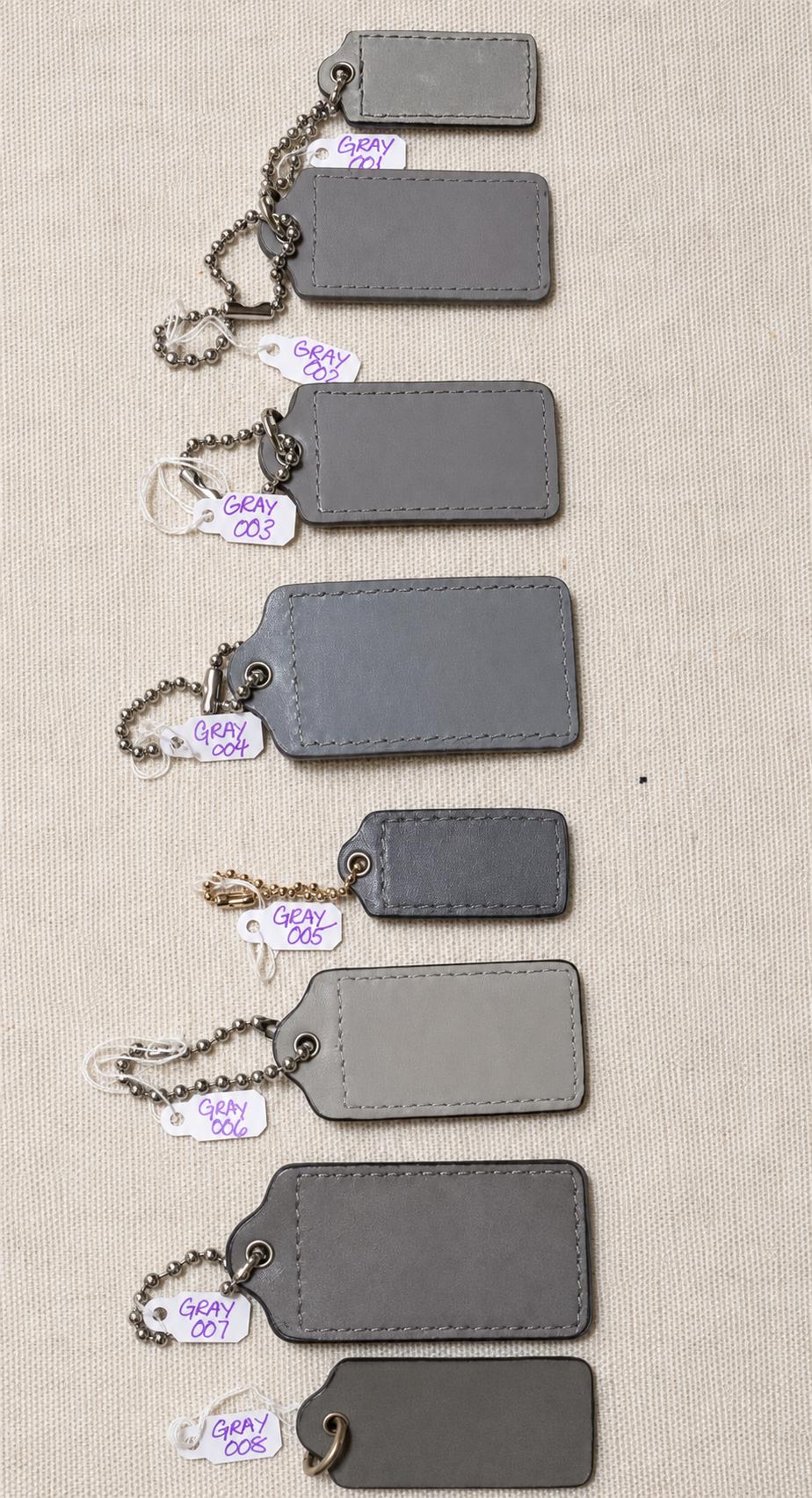 Individual Vintage Coach Bag Tags and Charms..assorted Sizes