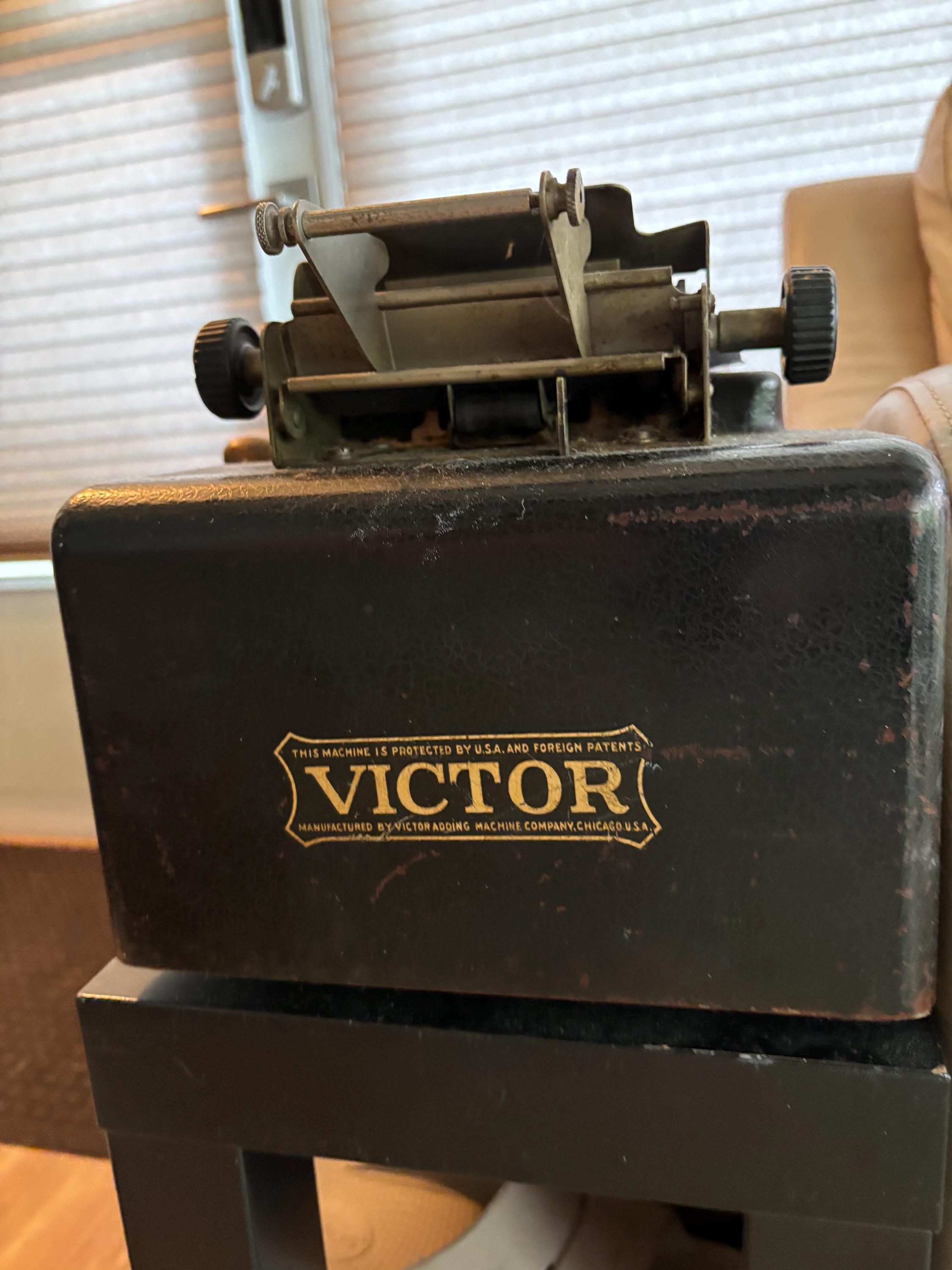 Victor Adding Machine - Etsy