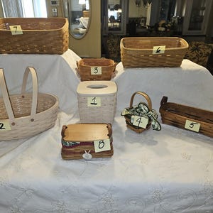Longaberger Basket With Stand - Etsy