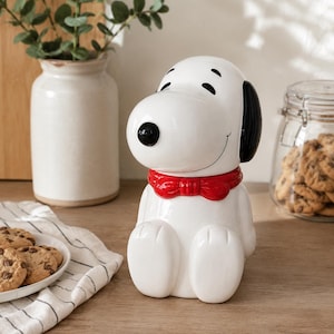 Vintage Snoopy Jar - Etsy