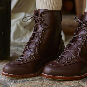 Botas de combate de cuero Desert Seeker imagen 2